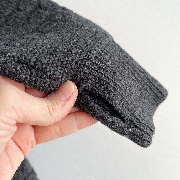 Lululemon Merino Wool Charcoal Gray Cardi All Day Oversized Cardigan XS/S - Picture 11 of 13